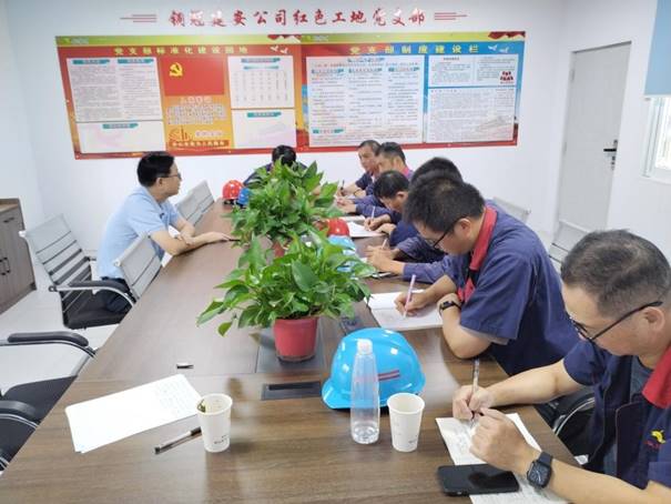 公司開展第三季度安全、環(huán)保、消防綜合檢查 